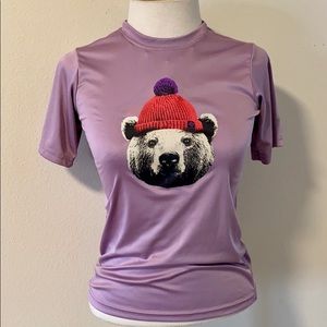 Columbia sports Company purple T-shirt